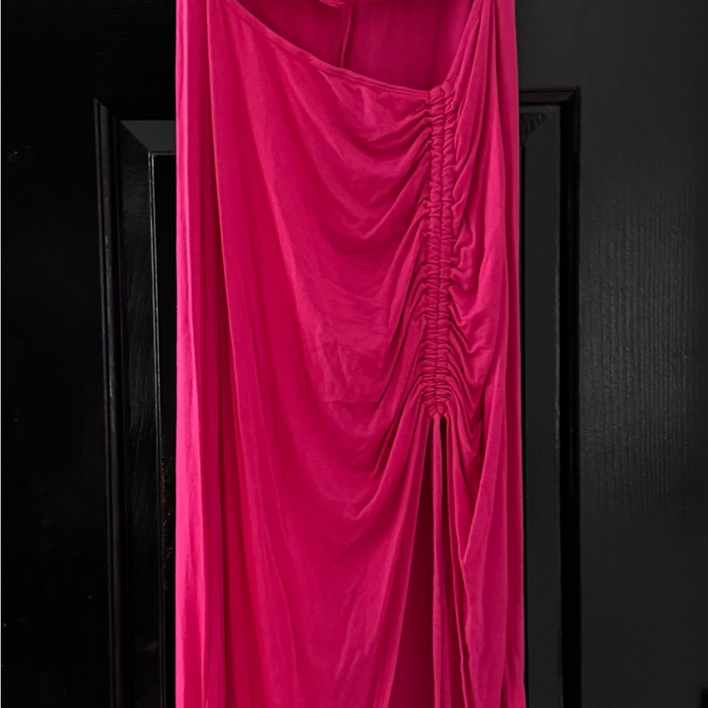 Fiesta Hot Pink cutout dress